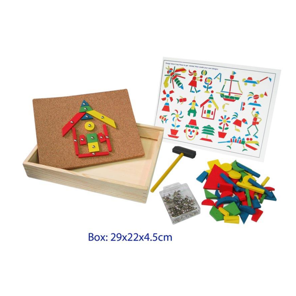 Wooden Tap Tap Set by Fun Factory Fun Factory Activity Toys at Little Earth Nest Eco Shop