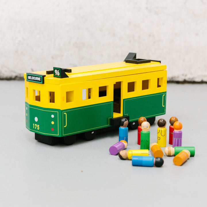 Make Me Iconic Tram Make Me Iconic Play Vehicles at Little Earth Nest Eco Shop