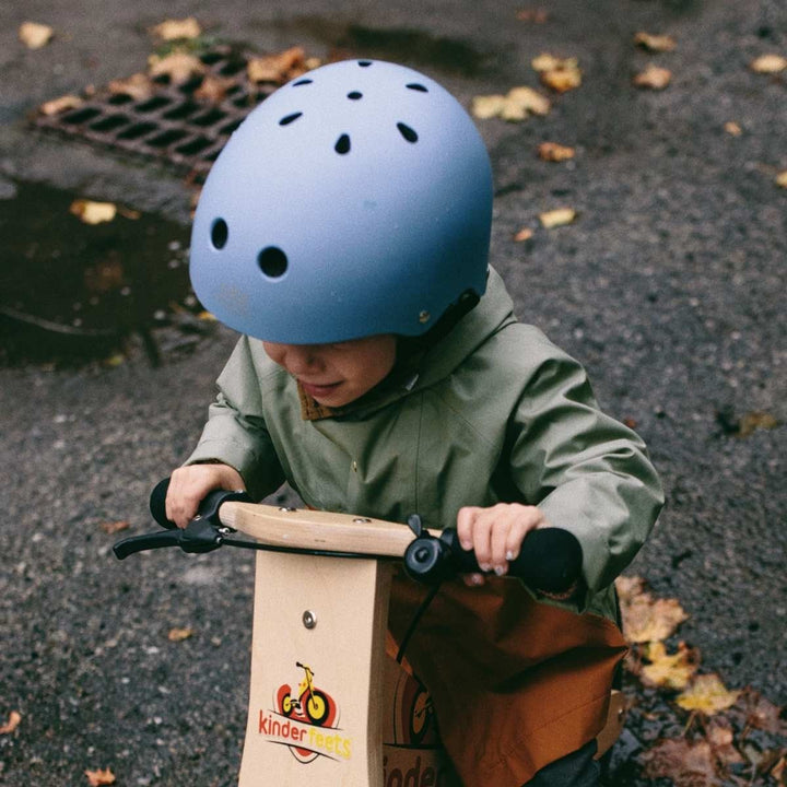 Kinderfeets Toddler Bike Helmet Matte Kinderfeets Helmets at Little Earth Nest Eco Shop