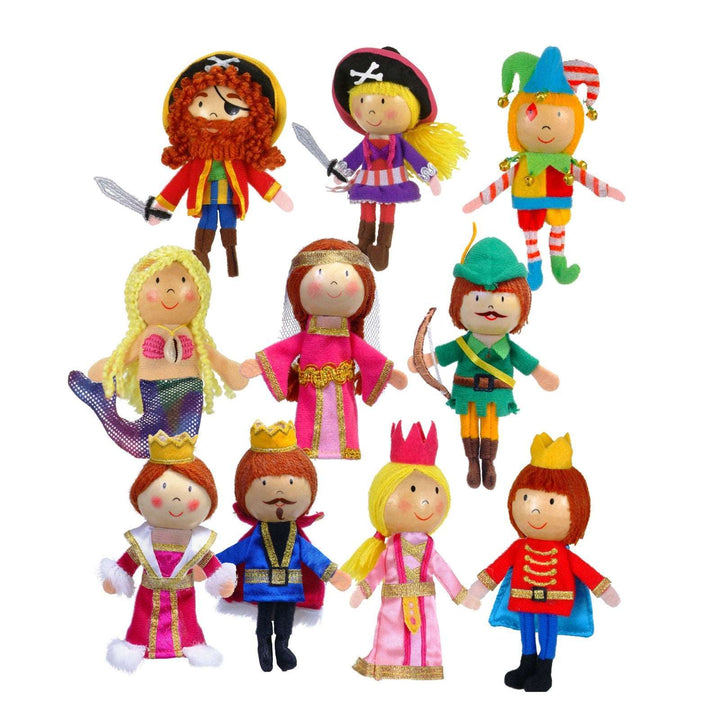 Boutique Finger Puppets Fiesta Crafts Toys at Little Earth Nest Eco Shop