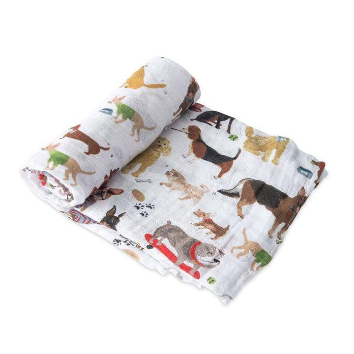 Cotton Muslin Swaddle Little Unicorn Bath and Body Woof at Little Earth Nest Eco Shop