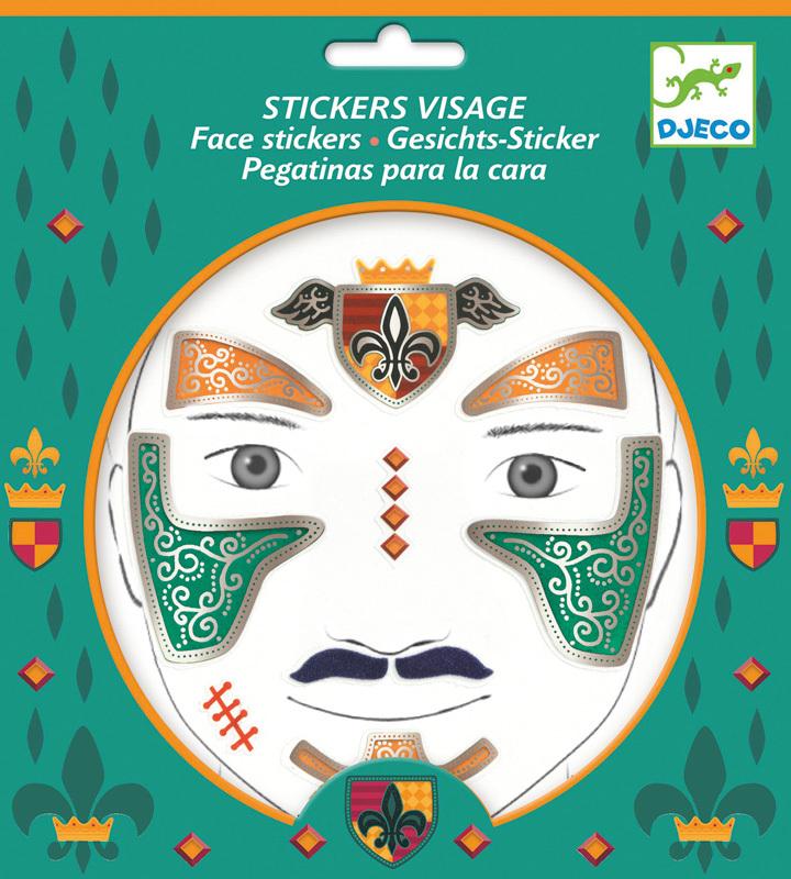 Face Stickers by Djeco Little Earth Nest at Little Earth Nest Eco Shop