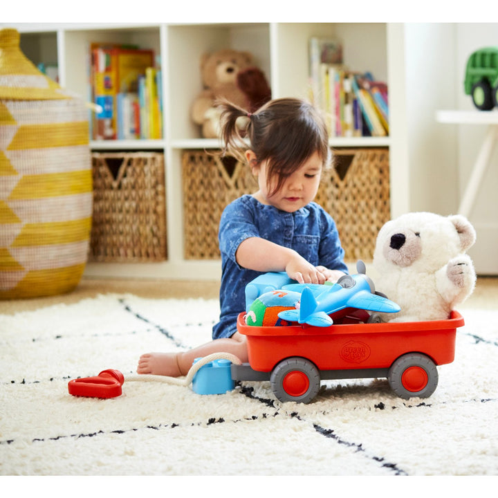 Green Toys Wagon Green Toys Play Vehicles at Little Earth Nest Eco Shop