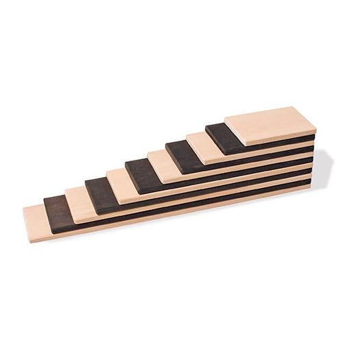 Grimms Building Boards Grimms Wooden Blocks Monochrome at Little Earth Nest Eco Shop