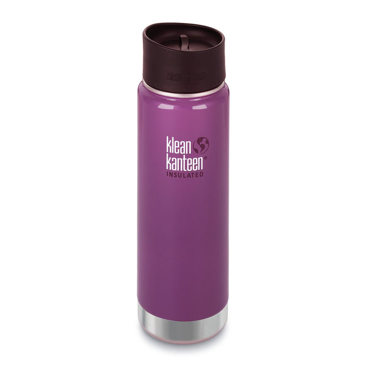 Klean Kanteen Wide Mouth Insulated Stainless Steel Water Bottle Klean Kanteen Water Bottles 592ml 20oz / Wild Grape at Little Earth Nest Eco Shop