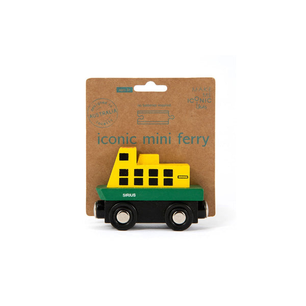 Make Me Iconic Mini Ferry Make Me Iconic Play Vehicles at Little Earth Nest Eco Shop