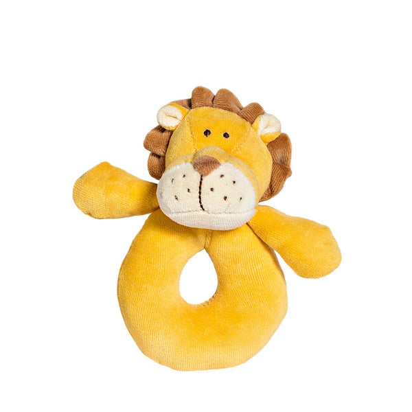 Miyim Ring Rattle Miyim Rattles Lion at Little Earth Nest Eco Shop