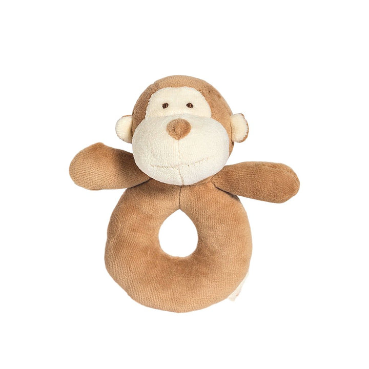 Miyim Ring Rattle Miyim Rattles Monkey at Little Earth Nest Eco Shop
