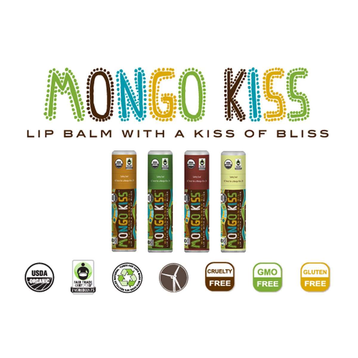 Eco Lips Mongo Kiss Lip Balm 7g Little Earth Nest