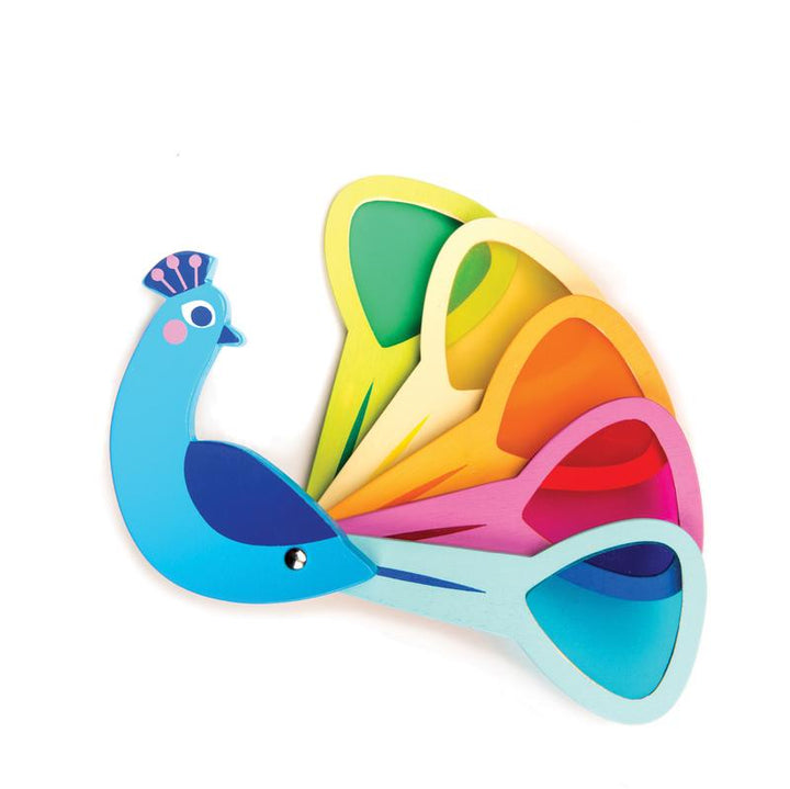 Peacock Colour Viewer Tenderleaf Toys Activity Toys at Little Earth Nest Eco Shop