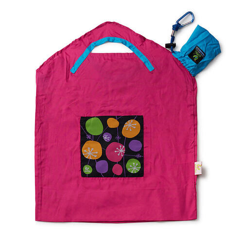 Onya Reusable Shopping Bag Onya Lifestyle Small / Black Retro at Little Earth Nest Eco Shop