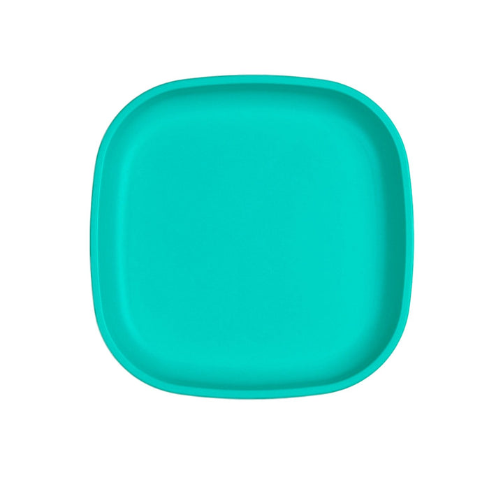 Large Replay Plate Replay Dinnerware Aqua at Little Earth Nest Eco Shop