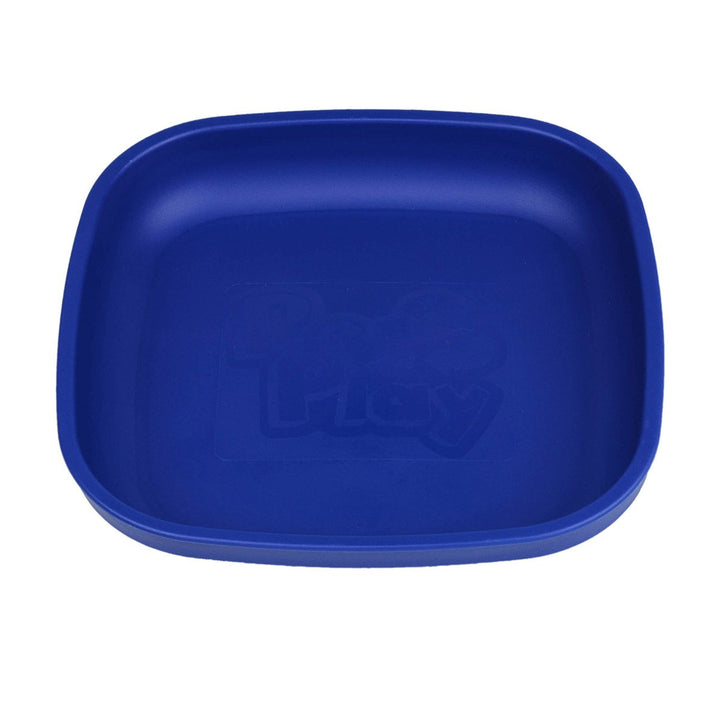 Replay Plate Replay Dinnerware Navy Blue at Little Earth Nest Eco Shop