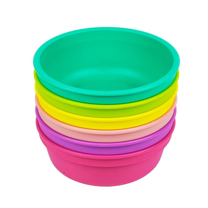 Replay 6 Piece Sets in Sorbet Replay Dinnerware Bowl at Little Earth Nest Eco Shop