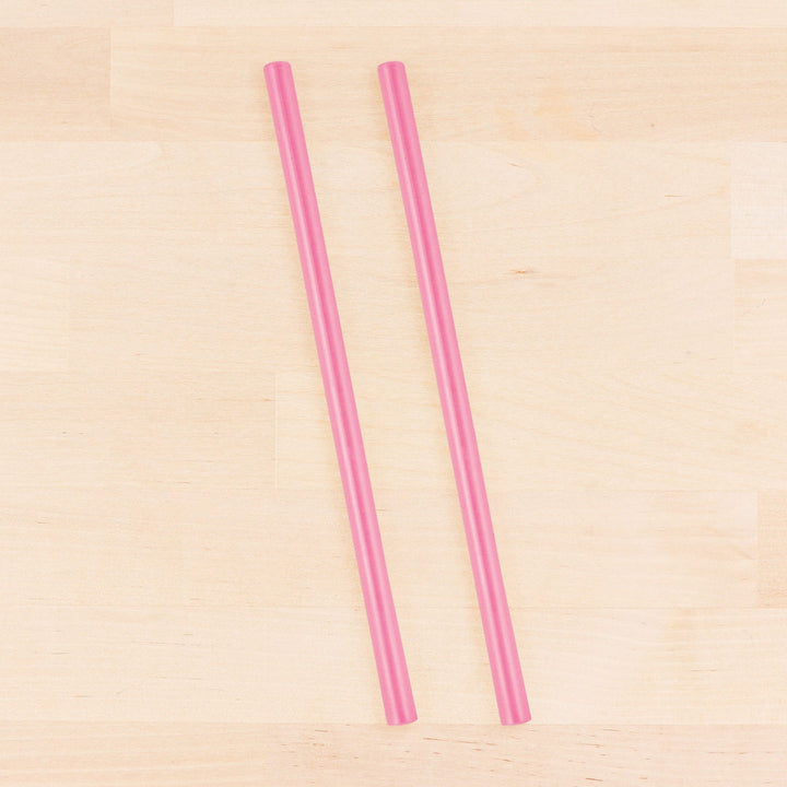 Replay Silicone Straw Replay Dinnerware Pink at Little Earth Nest Eco Shop