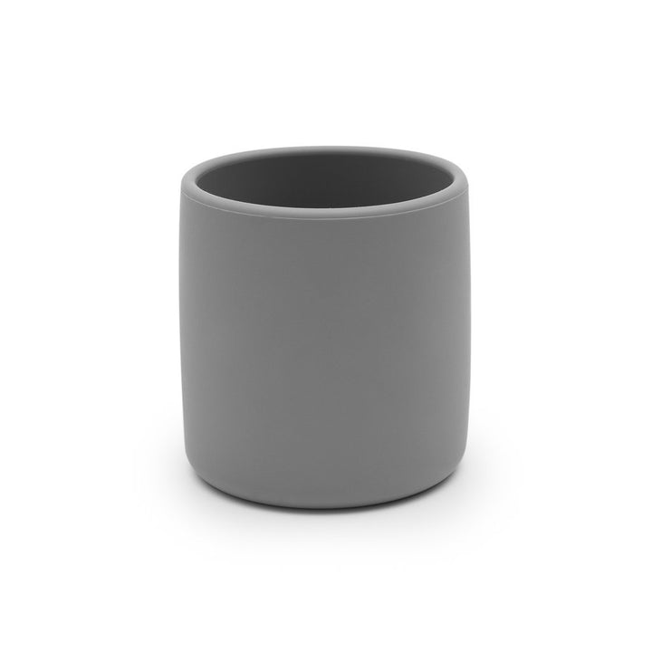 We Might Be Tiny Grip Cup We Might Be Tiny Dinnerware Dark Grey at Little Earth Nest Eco Shop