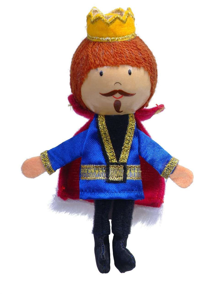 Boutique Finger Puppets Fiesta Crafts Toys King at Little Earth Nest Eco Shop
