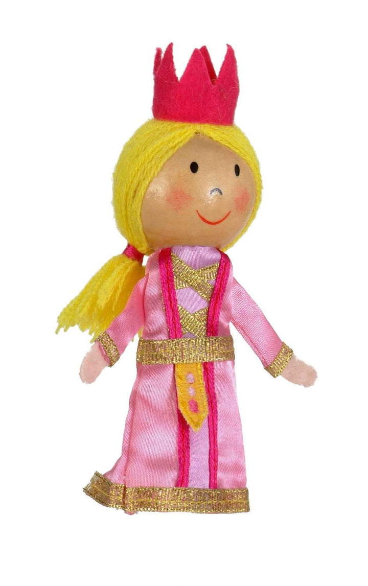 Boutique Finger Puppets Fiesta Crafts Toys Princess at Little Earth Nest Eco Shop
