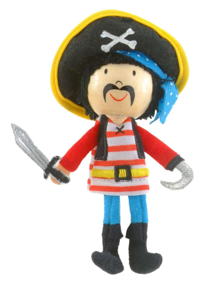 Boutique Finger Puppets Fiesta Crafts Toys Boy Pirate at Little Earth Nest Eco Shop