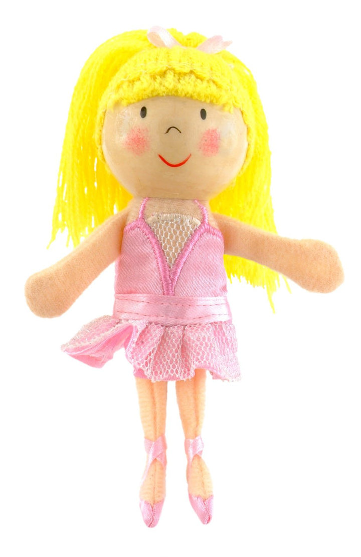 Boutique Finger Puppets Fiesta Crafts Toys Ballerina at Little Earth Nest Eco Shop