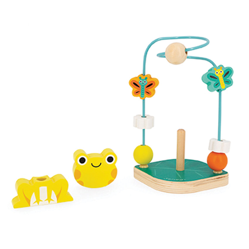 Janod Wooden Tropik Bead Maze Janod Wooden Toys at Little Earth Nest Eco Shop Geelong Online Store Australia