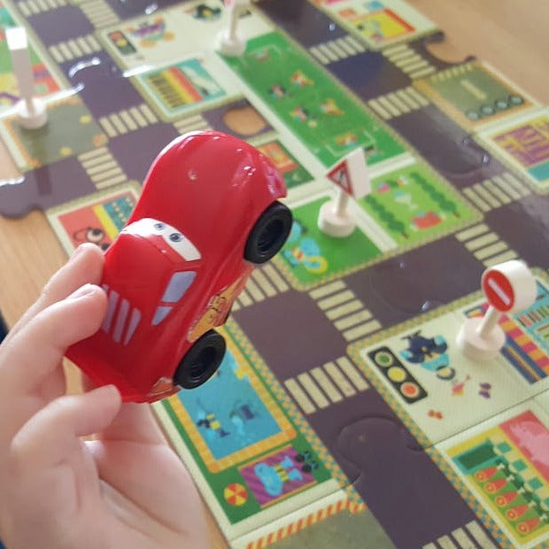 Djeco Giant Puzzle The City Djeco Puzzles at Little Earth Nest Eco Shop Geelong Online Store Australia