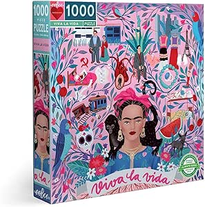 Viva La Vida 1000 Piece Puzzle by Eeboo Eeboo Puzzles at Little Earth Nest Eco Shop Geelong Online Store Australia