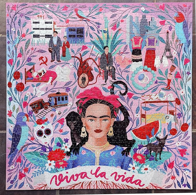 Viva La Vida 1000 Piece Puzzle by Eeboo Eeboo Puzzles at Little Earth Nest Eco Shop Geelong Online Store Australia