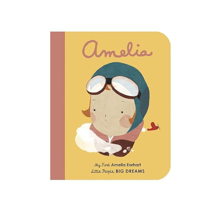 Little People Big Dreams Board Book Little Earth Nest Books Amelia Earhart at Little Earth Nest Eco Shop Geelong Online Store Australia