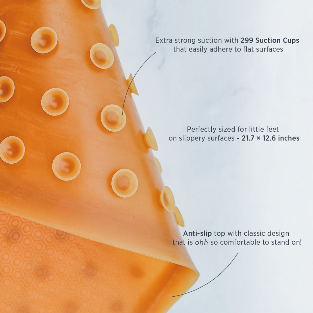 Hevea Natural Rubber Bath Mat Hevea Baby Bath and Body at Little Earth Nest Eco Shop Geelong Online Store Australia