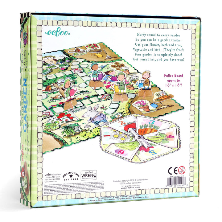 Gathering a Garden Board Game Eeboo Games at Little Earth Nest Eco Shop