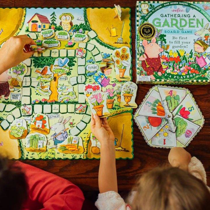 Gathering a Garden Board Game Eeboo Games at Little Earth Nest Eco Shop