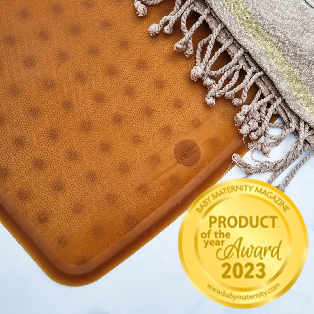 Hevea Natural Rubber Bath Mat Hevea Baby Bath and Body at Little Earth Nest Eco Shop Geelong Online Store Australia