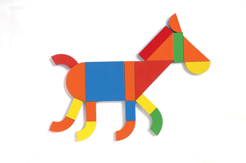 Djeco Geoform Shape Set Djeco Magnet Toys at Little Earth Nest Eco Shop Geelong Online Store Australia