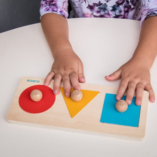 Djeco Formabasic Wooden Shapes Puzzle Djeco Puzzles at Little Earth Nest Eco Shop Geelong Online Store Australia