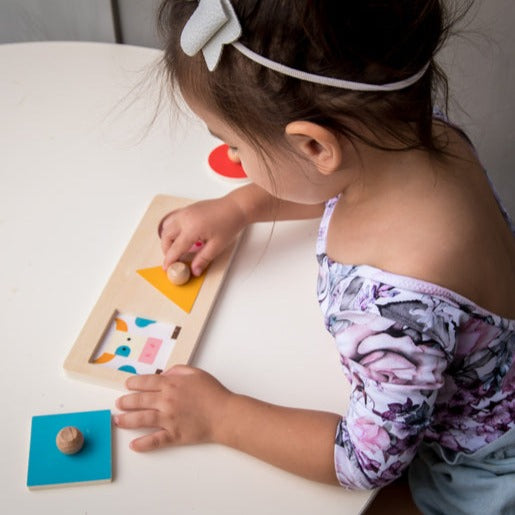Djeco Formabasic Wooden Shapes Puzzle Djeco Puzzles at Little Earth Nest Eco Shop Geelong Online Store Australia