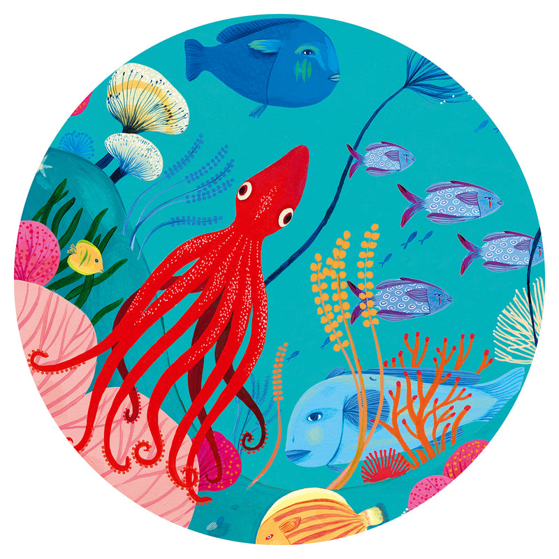 Djeco Aquatic Puzzle Observation and Poster 54 Piece Djeco Puzzles at Little Earth Nest Eco Shop Geelong Online Store Australia