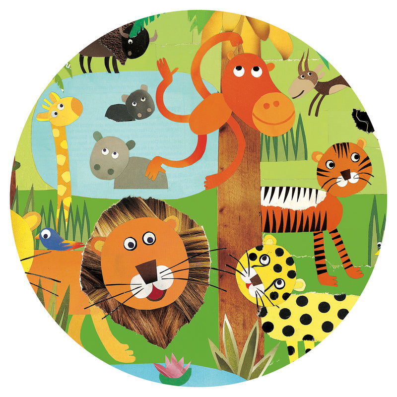 Djeco Jungle Observation Puzzle 35 Piece Djeco Puzzles at Little Earth Nest Eco Shop Geelong Online Store Australia
