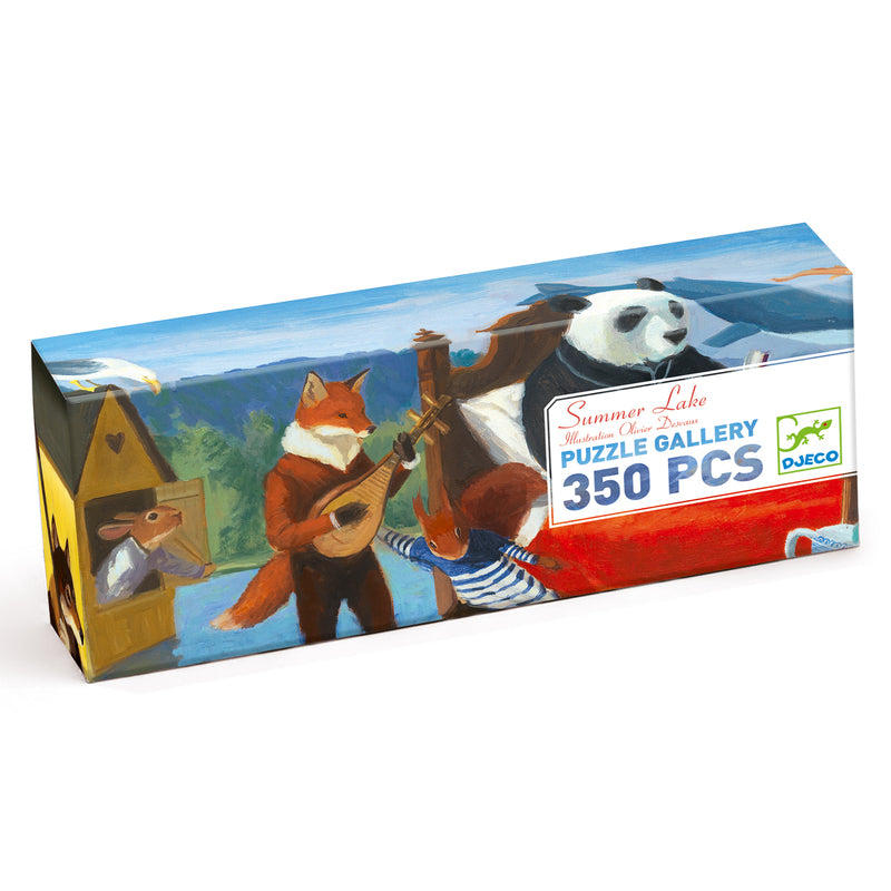 Djeco Summer Lake Puzzle Gallery 350 pieces Djeco Puzzle at Little Earth Nest Eco Shop Geelong Online Store Australia