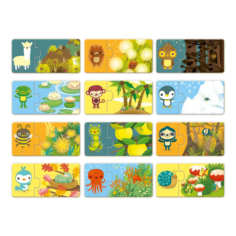 Djeco Duo Puzzle Djeco Puzzles at Little Earth Nest Eco Shop Geelong Online Store Australia