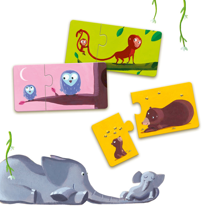 Djeco Duo Puzzle Djeco Puzzles at Little Earth Nest Eco Shop Geelong Online Store Australia