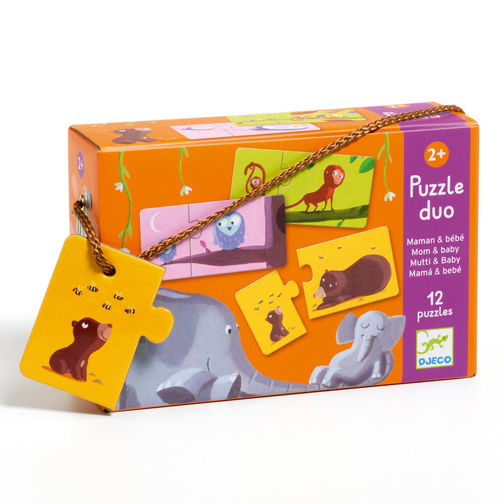Djeco Duo Puzzle Djeco Puzzles at Little Earth Nest Eco Shop