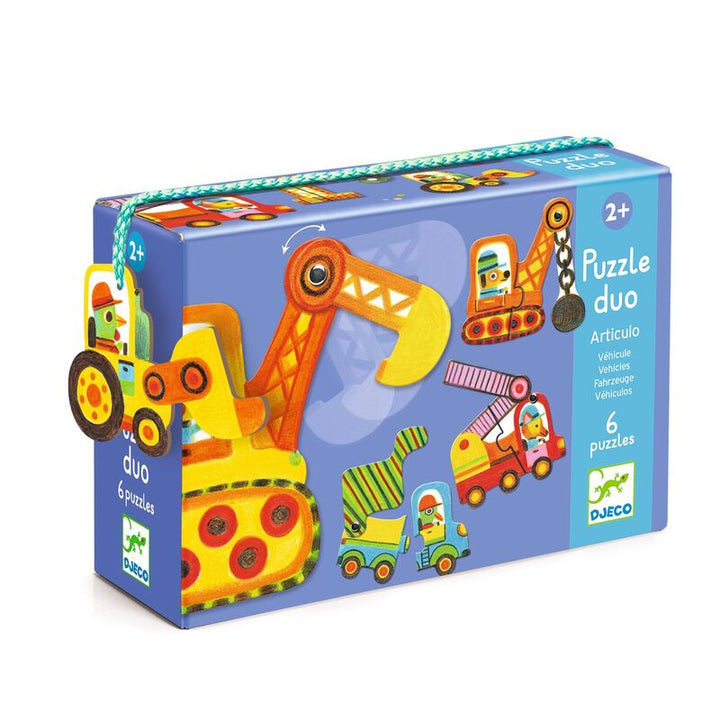 Djeco Duo Puzzle Djeco Puzzles at Little Earth Nest Eco Shop