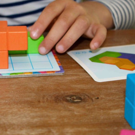 Djeco Cubissimo Wooden Cube Puzzle Djeco Puzzles at Little Earth Nest Eco Shop Geelong Online Store Australia