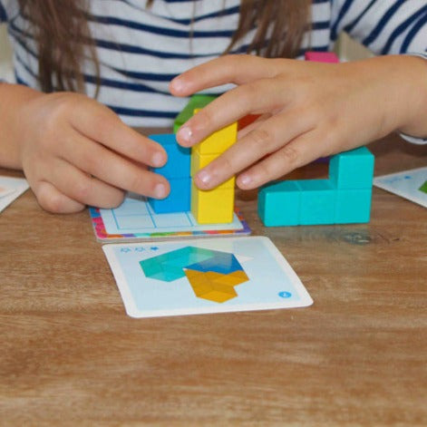 Djeco Cubissimo Wooden Cube Puzzle Djeco Puzzles at Little Earth Nest Eco Shop Geelong Online Store Australia