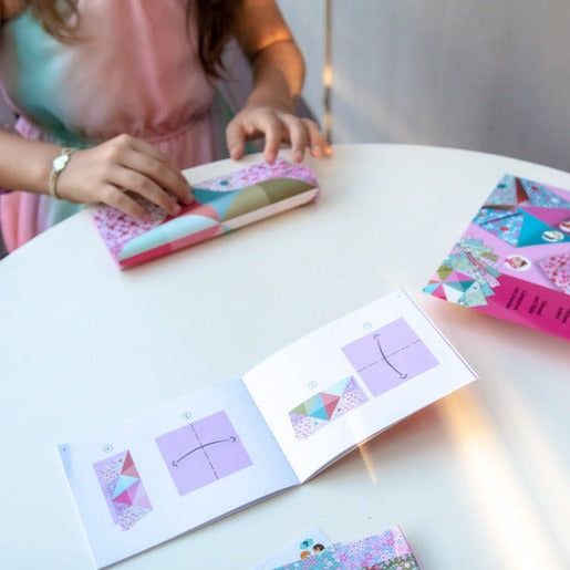 Djeco Origami Fortune Tellers Flowers Djeco Origami Paper Flowers at Little Earth Nest Eco Shop Geelong Online Store Australia