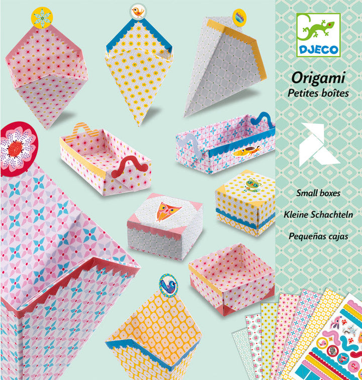 Djeco Introduction to Origami Djeco Art and Craft Kits Small Boxes at Little Earth Nest Eco Shop