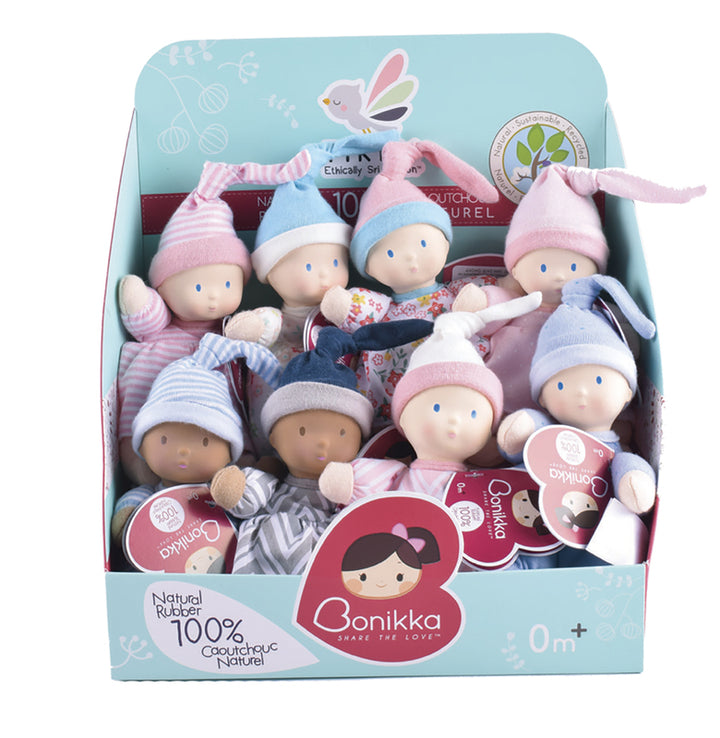 Bonikka Natural Rubber Mini Doll – Little Earth Nest