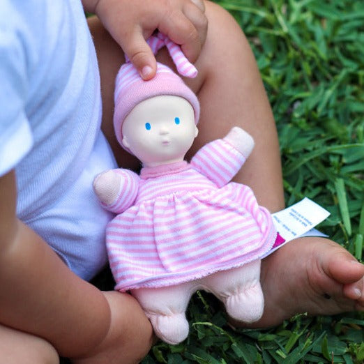 Bonikka Natural Rubber Mini Doll Bonikka Dolls, Playsets & Toy Figures at Little Earth Nest Eco Shop
