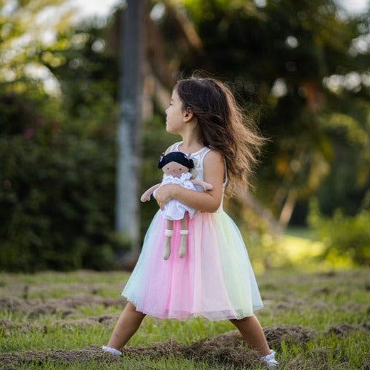 Organic Cotton Fairy Doll Tikiri Soft Toys at Little Earth Nest Eco Shop Geelong Online Store Australia